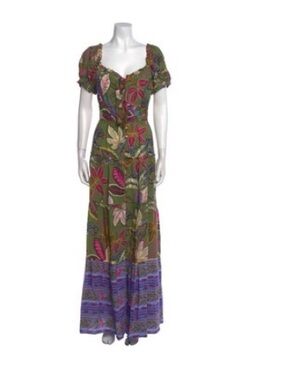 farm rio majestic hearts maxi dress Cream Majestic Hearts Maxi Dress